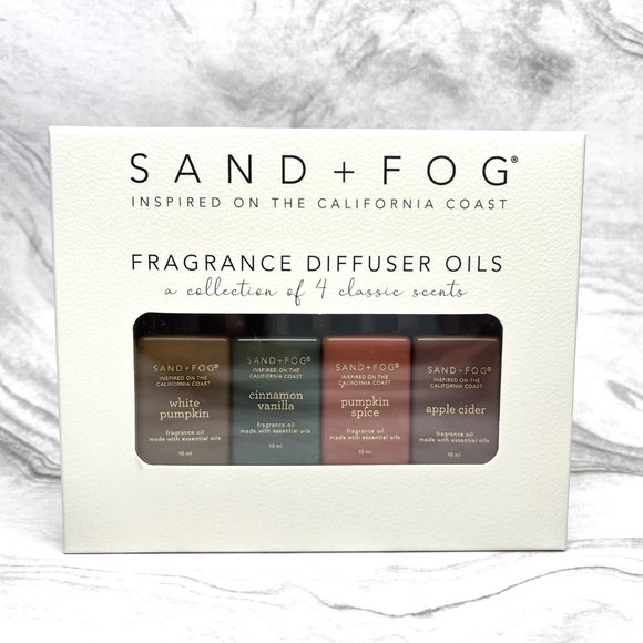 Sand and Fog Accents Sand Fog Fragrance Diffuser Oils Set Of 4